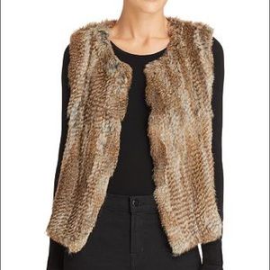 525 America Rabbit Fur Vest - real fur!
